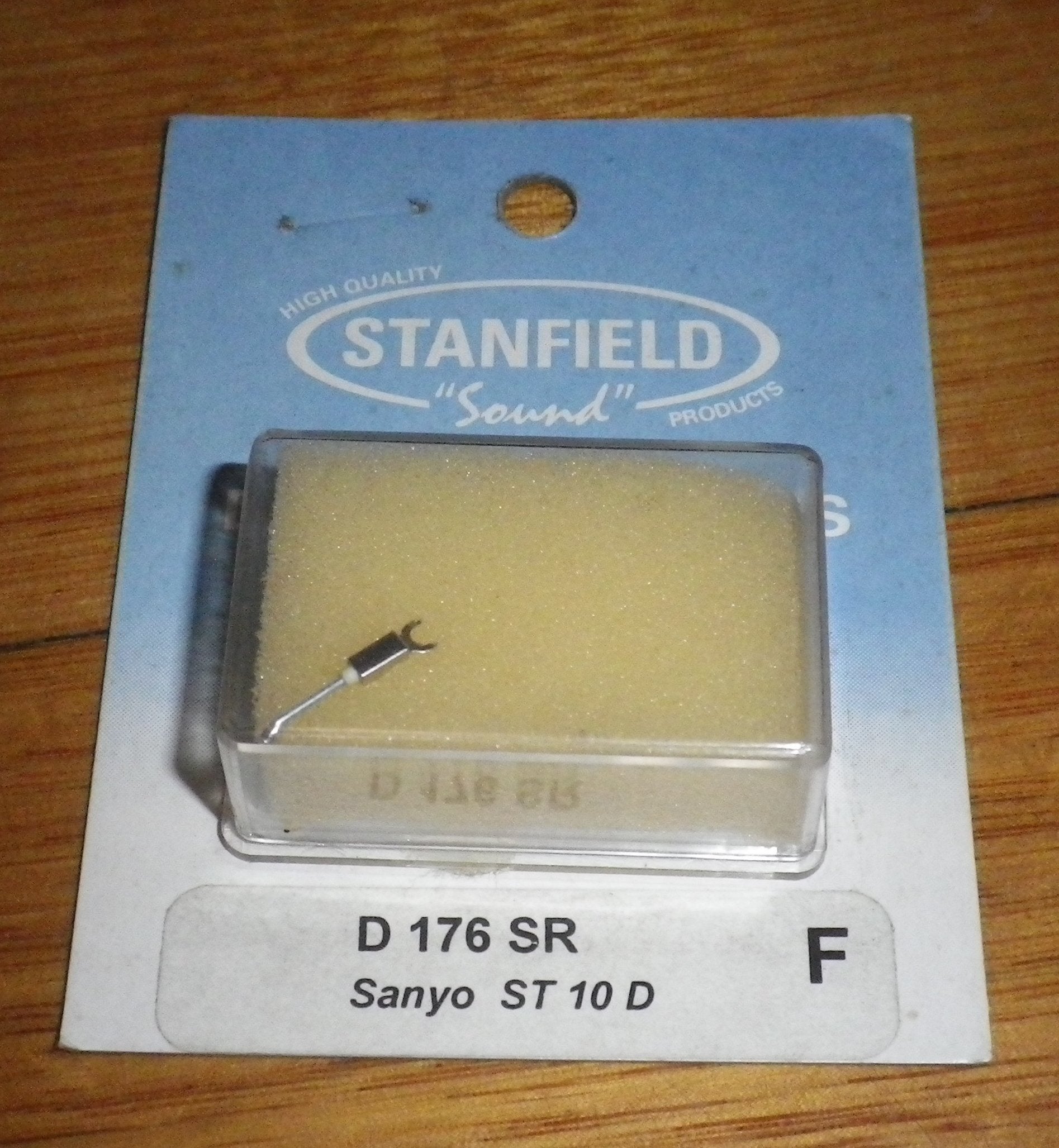 High - Quality Compatible Turntable Stylus for Sanyo ST10D - Stanfield Part # D176SR (Similar to Goldring D176 and Soundring D724)