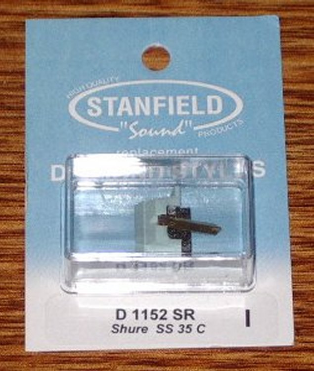 Shure SS35C Compatible Turntable Cartridge Stylus - Stanfield Part Number D1152SR