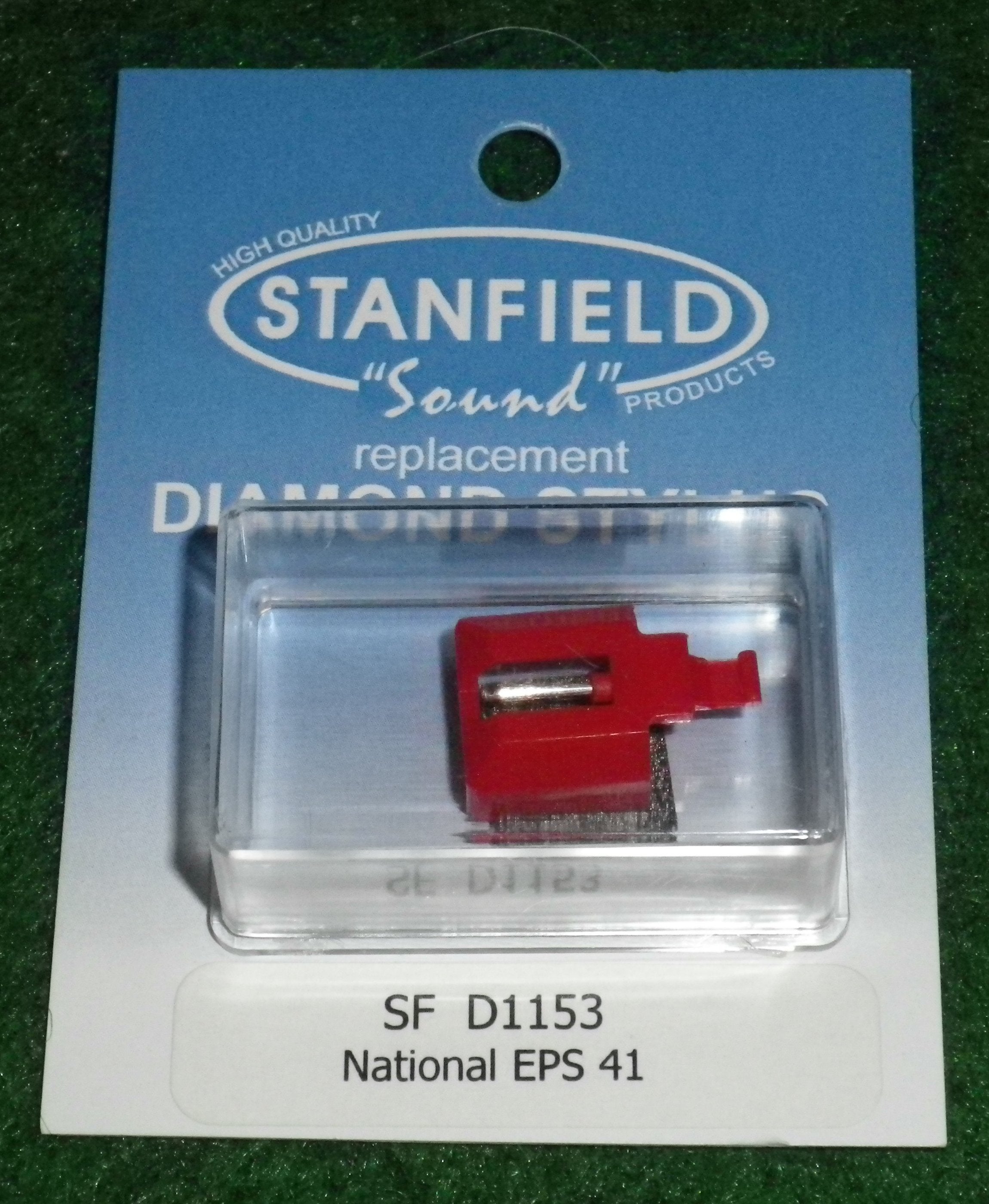 High - Quality National EPS41 Compatible Turntable Stylus Replacement - Stanfield Part # D1153SR