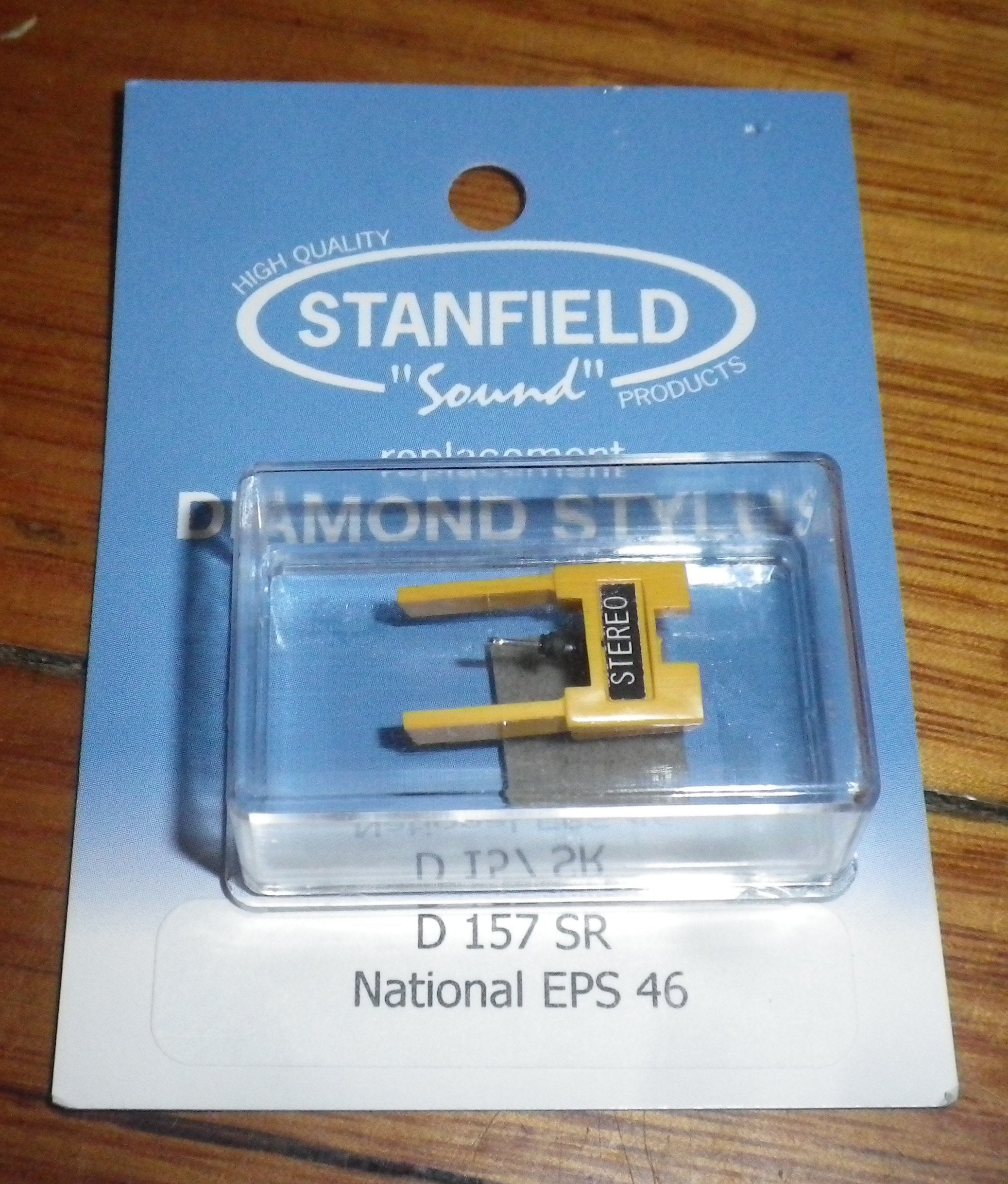 Compatible Turntable Stylus for National Panasonic EPS46 - Stanfield Part Number D157SR
