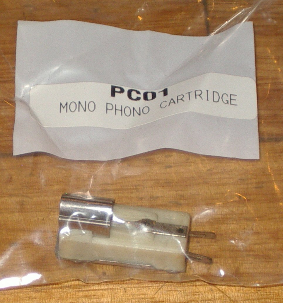 PC01 Mono Ceramic Cartridge with Sapphire Stylus and Cover