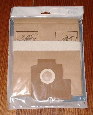 Volta Mega U2300 Series Disposable Vacuum Cleaner Bags - Package of 5 with Filters, Part # T78