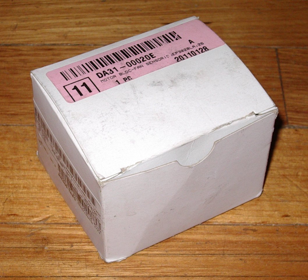 Samsung and Whirlpool Low-Voltage Evaporator Fan Motor - Part # DA31-00020E