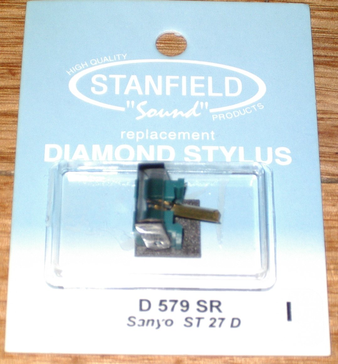 High - Quality Compatible Turntable Stylus for Sanyo ST27D and Excel MC15 - Part Number D579SR