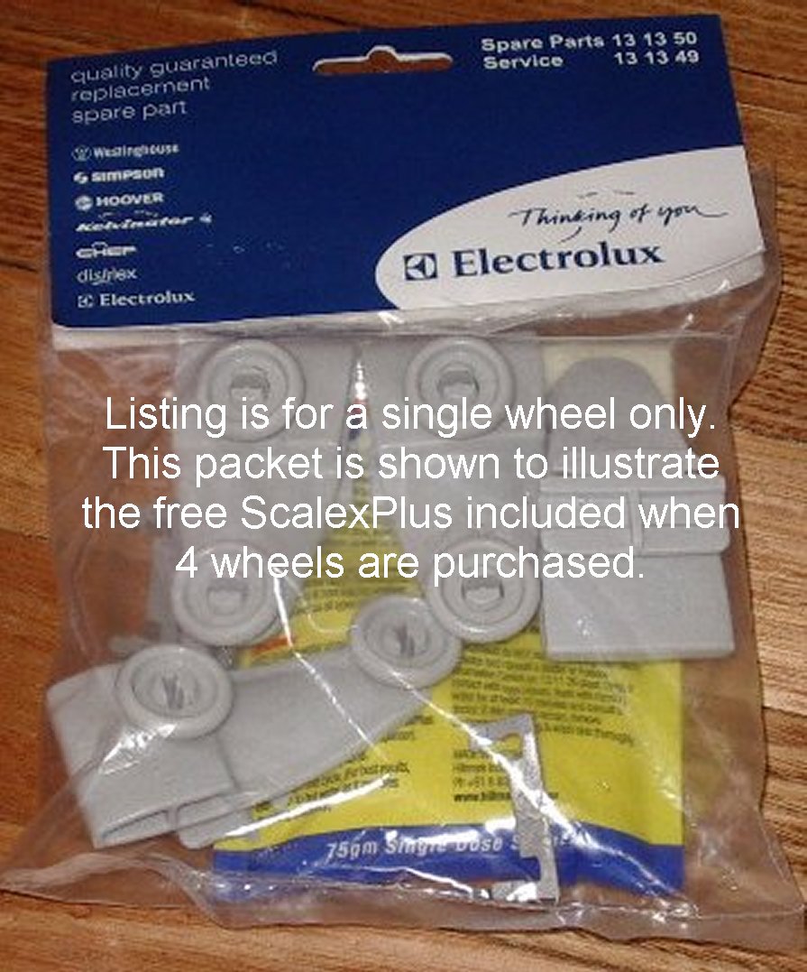 New Type Single Upper Basket Wheel for Simpson and Westinghouse Dishwashers - Replacement Part # DWS827