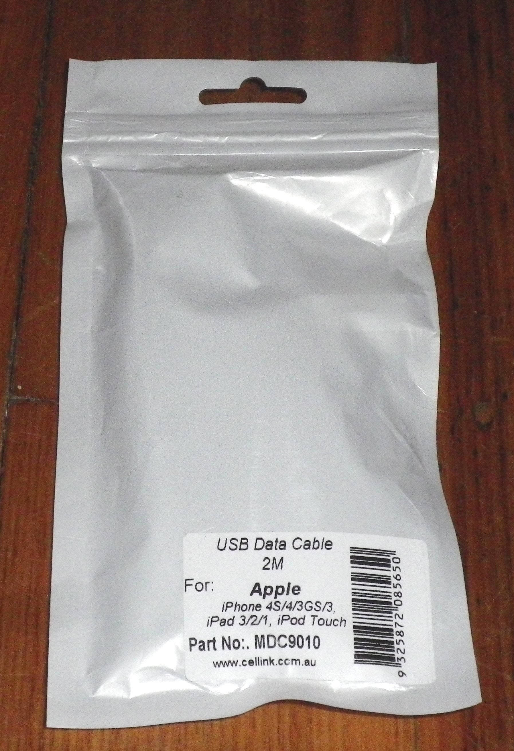 Premium Quality iDock to USB - A Data and Charging Cable - Part # MDC9010 for Apple Devices