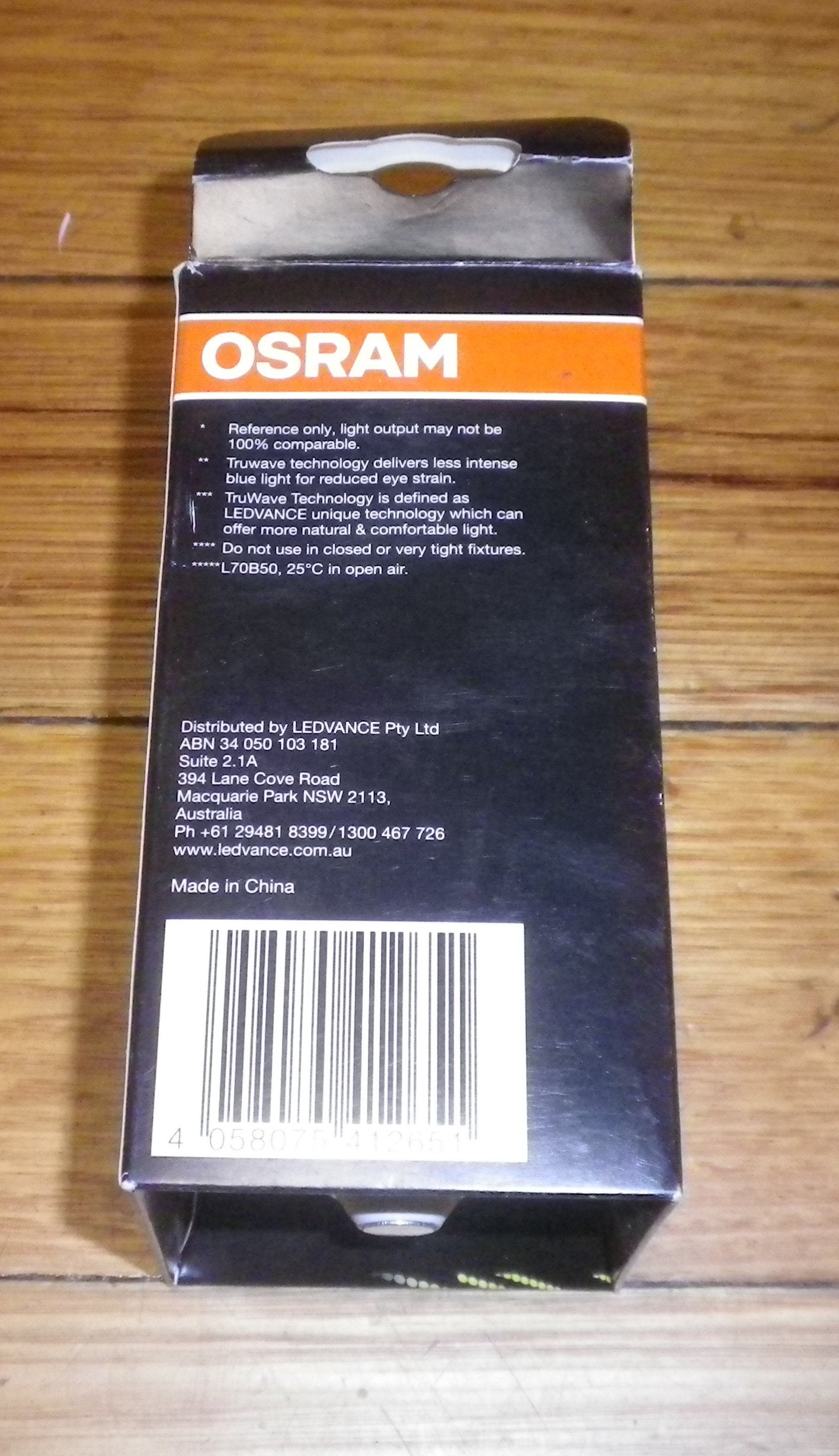 Osram 13Watt ES E27 LED Classic Globe with 1521-lumens Warm White - Part # 412651