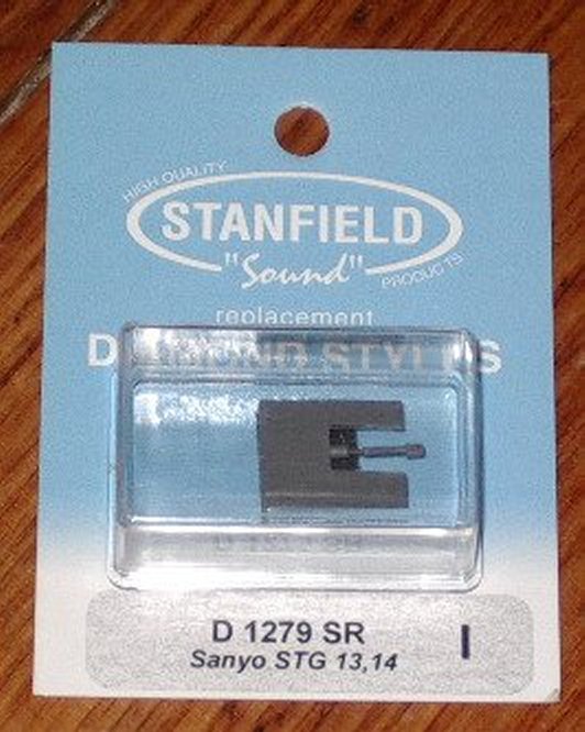 Sanyo STG13 & STG14 Compatible Turntable Stylus - Stanfield D1279SR