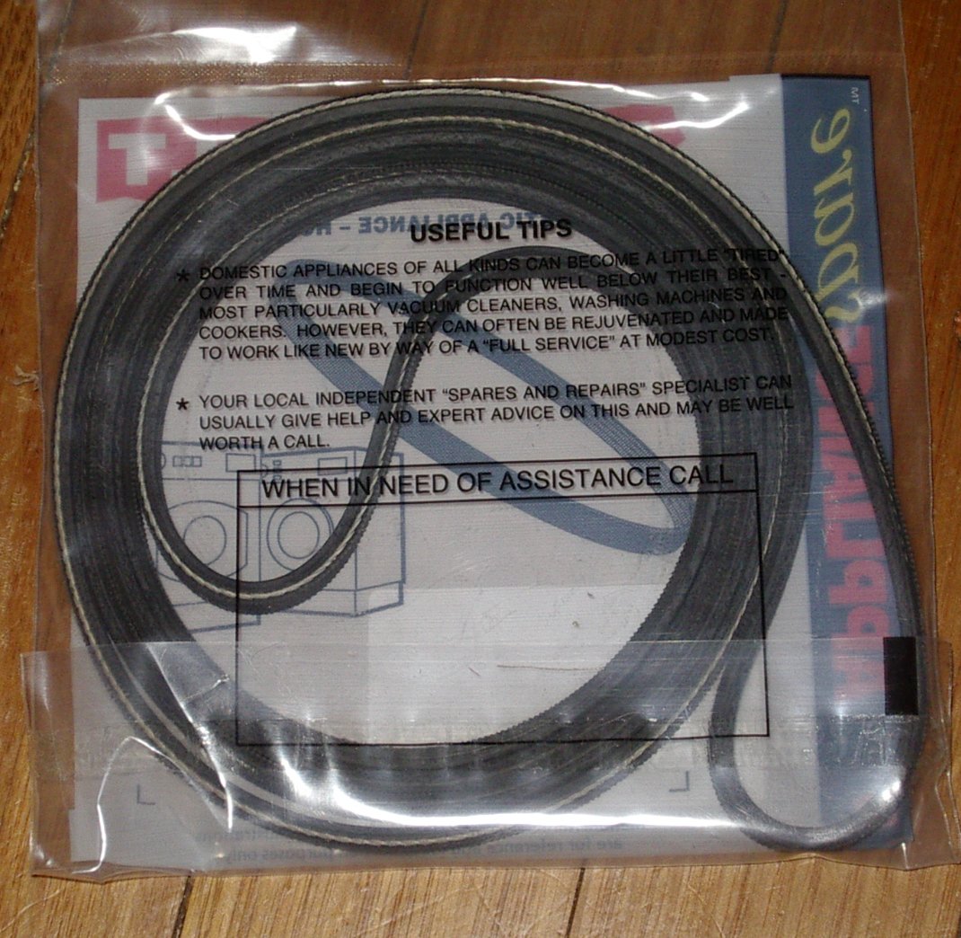 High - Quality UK Hoover, Creda Clothes Dryer Drum Belt 1910J3 - Part POL03