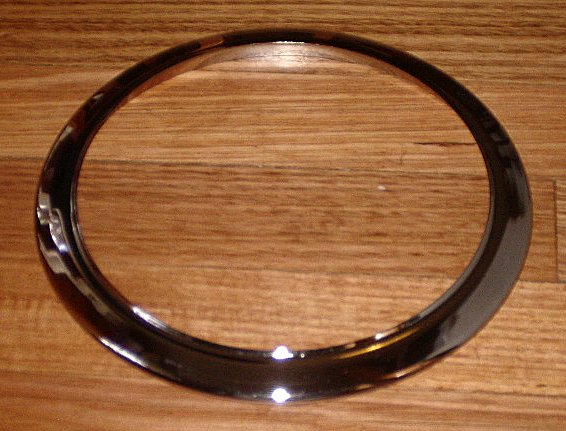 180mm Chrome Trim Ring for Glass Top Stove - Stove Accessory Part No. SE134