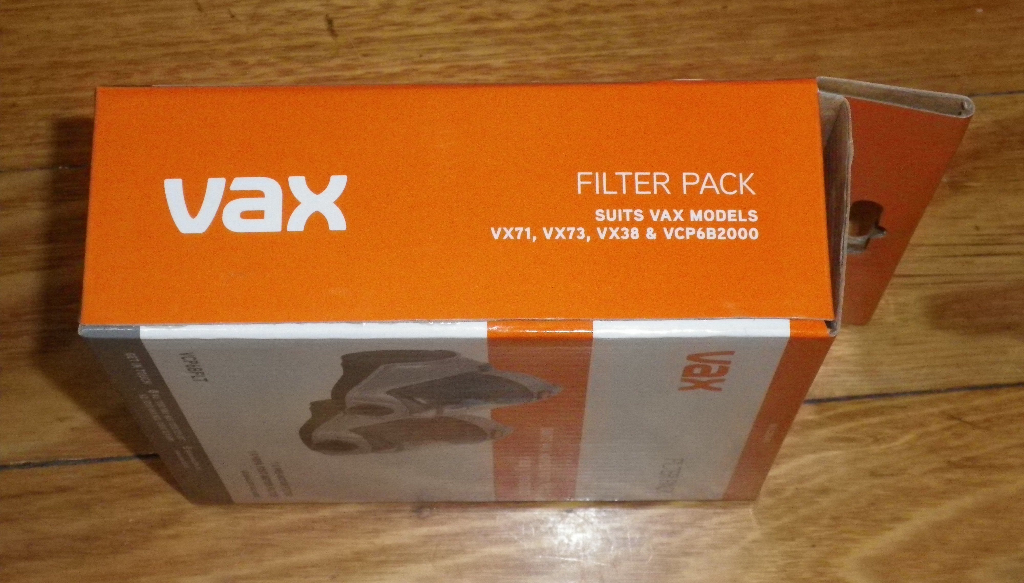 Vax Original VX38, VX71, VX73, VCP6B2000 Hepa Filter Set - High - Quality Air Filtration Part No. VCP6BFLT