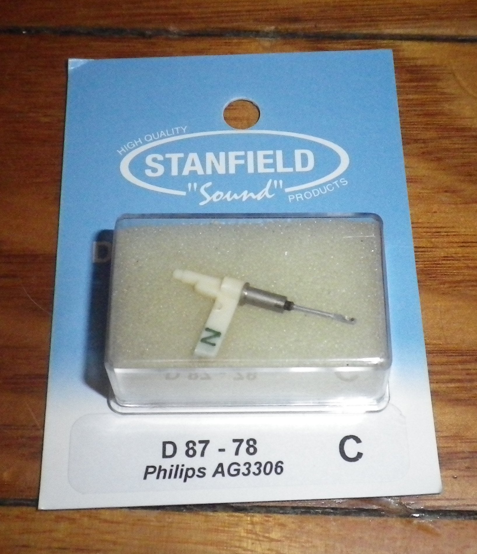 High - Quality Compatible Turntable Stylus for Philips AG3306 - Part Number D87SR/78