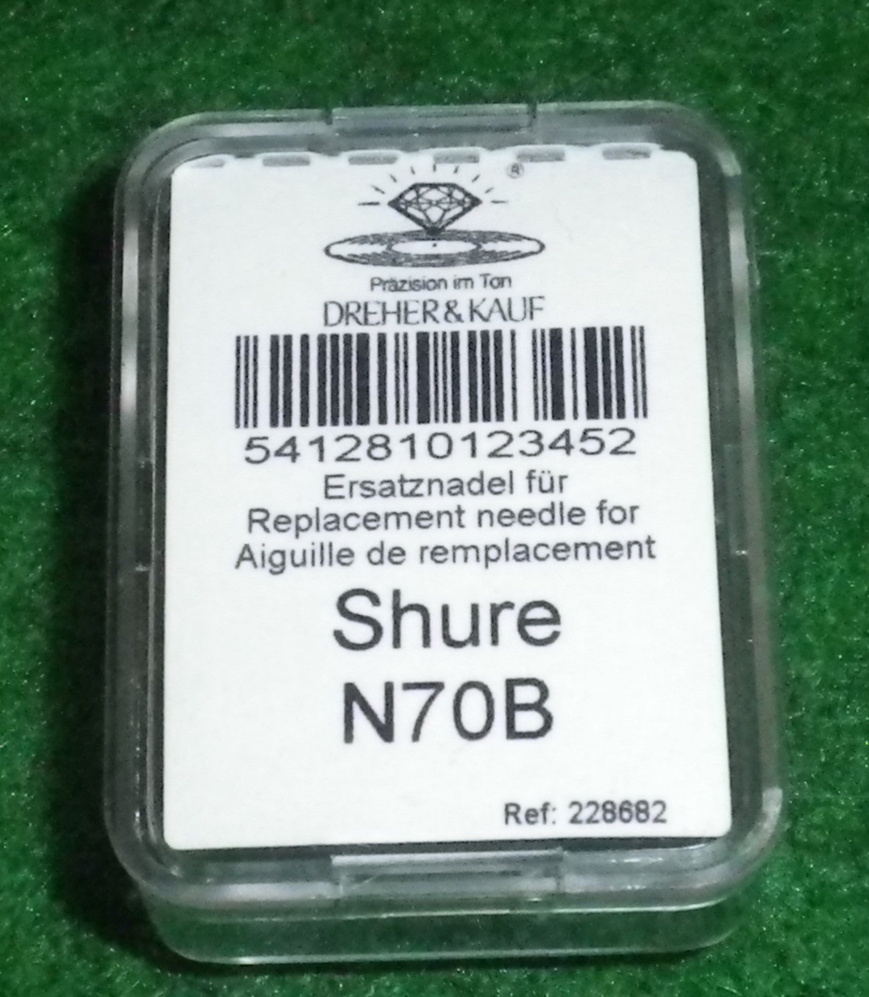 Compatible Turntable Stylus for Shure N70B and N72B - Stanfield Part Number D6890SR