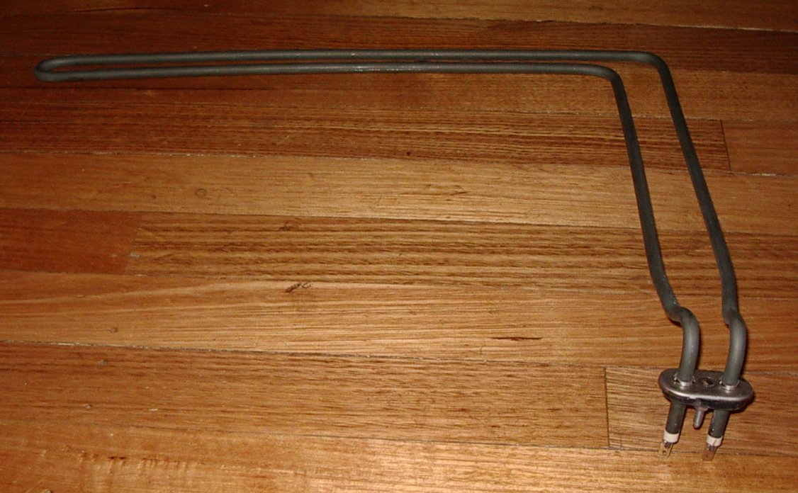 Universal L-Shaped Heating Element for Dishwashers - Part Number DWV114
