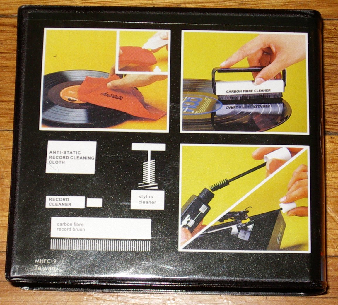 High - Quality Professional Vinyl LP Record and CD Cleaning Kit - Model MHFC - 9