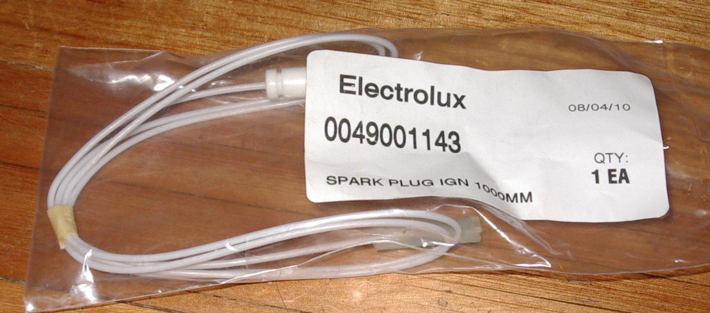 Westinghouse Gas Stove Ignition Electrode with 1 - metre Lead, Part # 0049001143