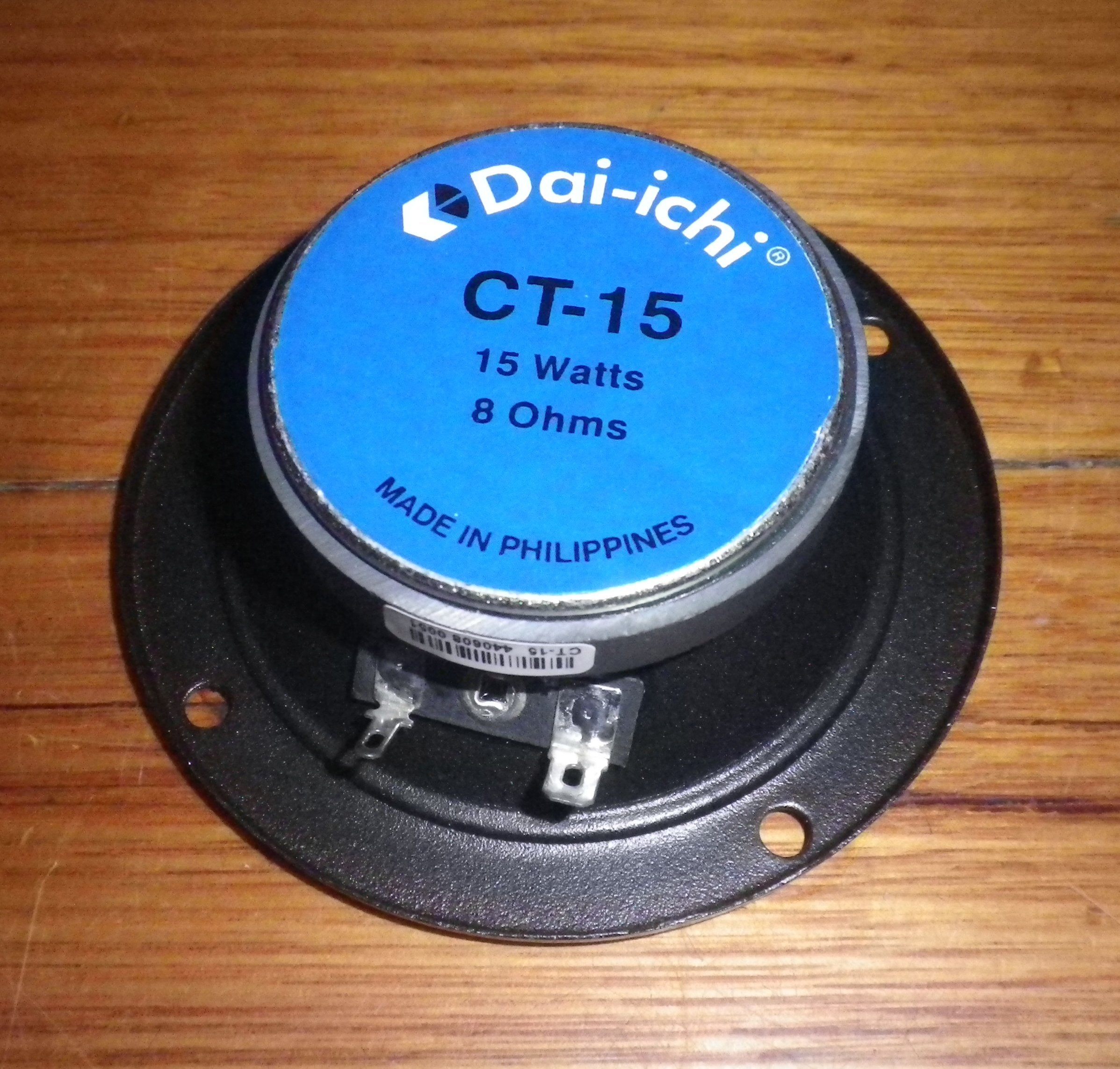Daichi 3-Inch Cone Tweeter Audio Speaker - Part Number CT15