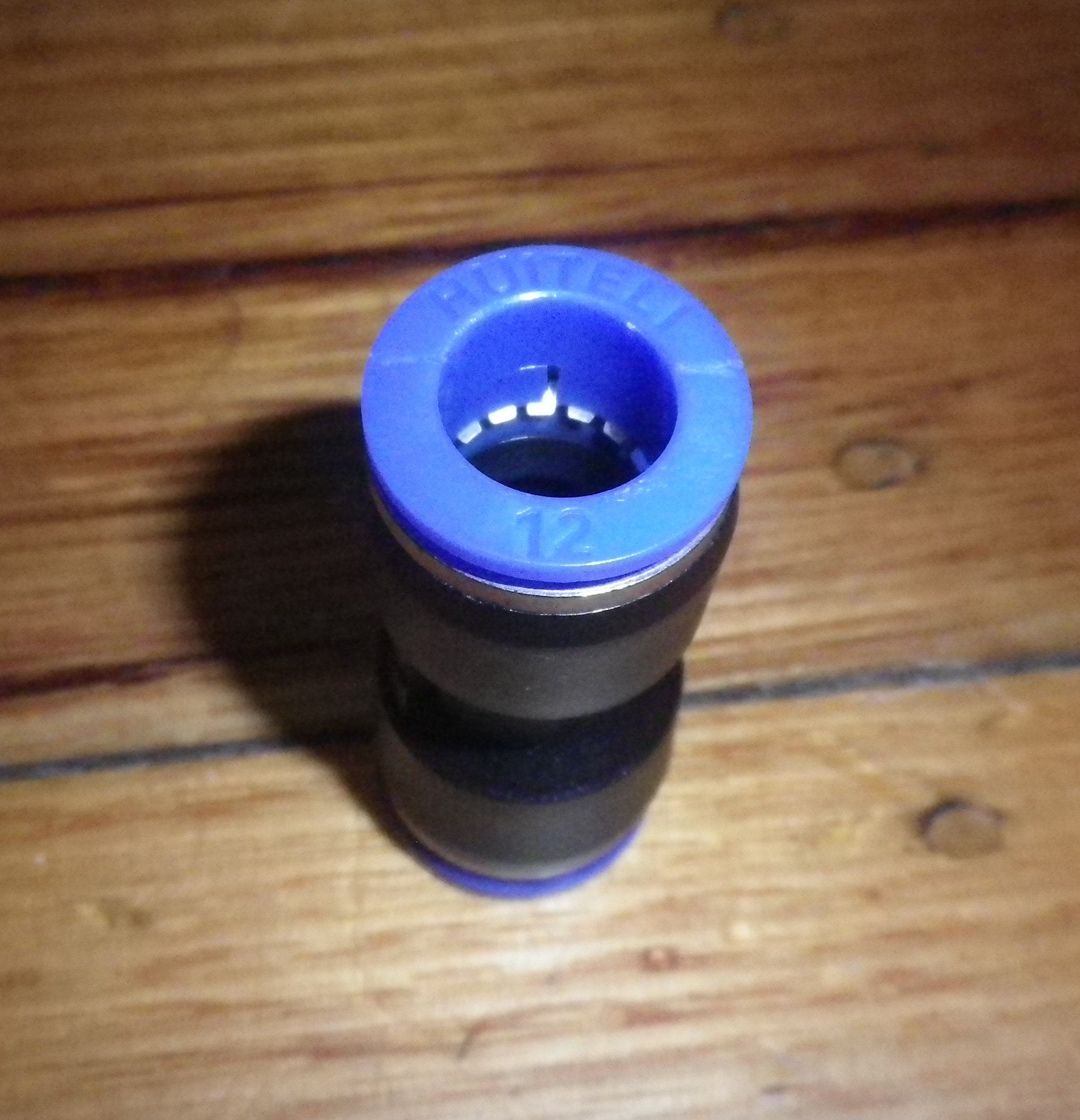 Universal 12mm - 1/2 Inch Water Hose Coupling for Fridge and Water Filters, Part # PU12