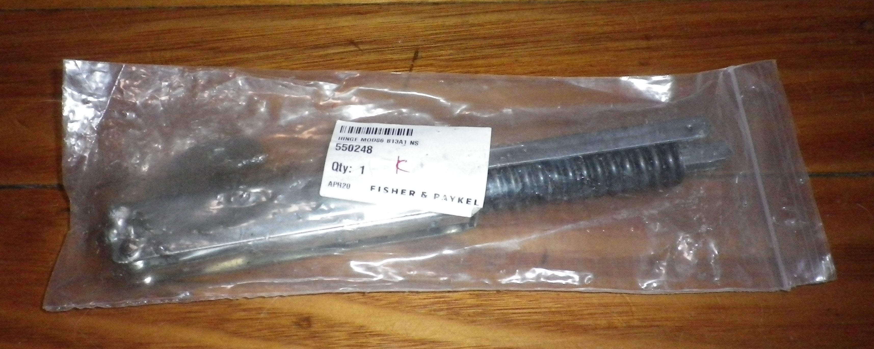 Fisher & Paykel OB60SL7DEX1 Genuine Oven Door Hinge - Part No. FP550248