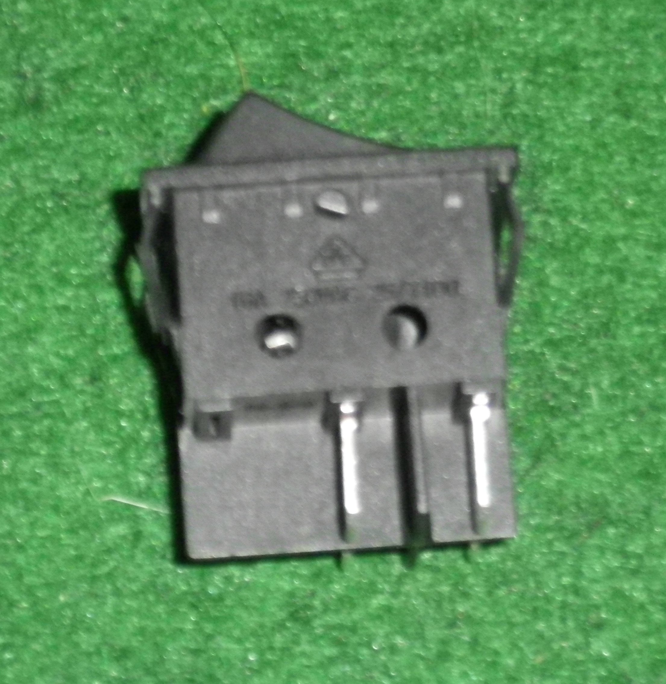 Cleanstar VC10LP and Hako RocketVac Compatible 250VAC 15A DPST Mains Rocker Switch - Part # VC10LP-7