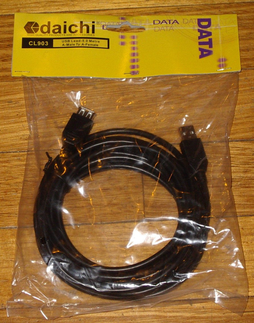 5-Meter USB-A Male to USB-A Female Computer Cable - Part # CL903