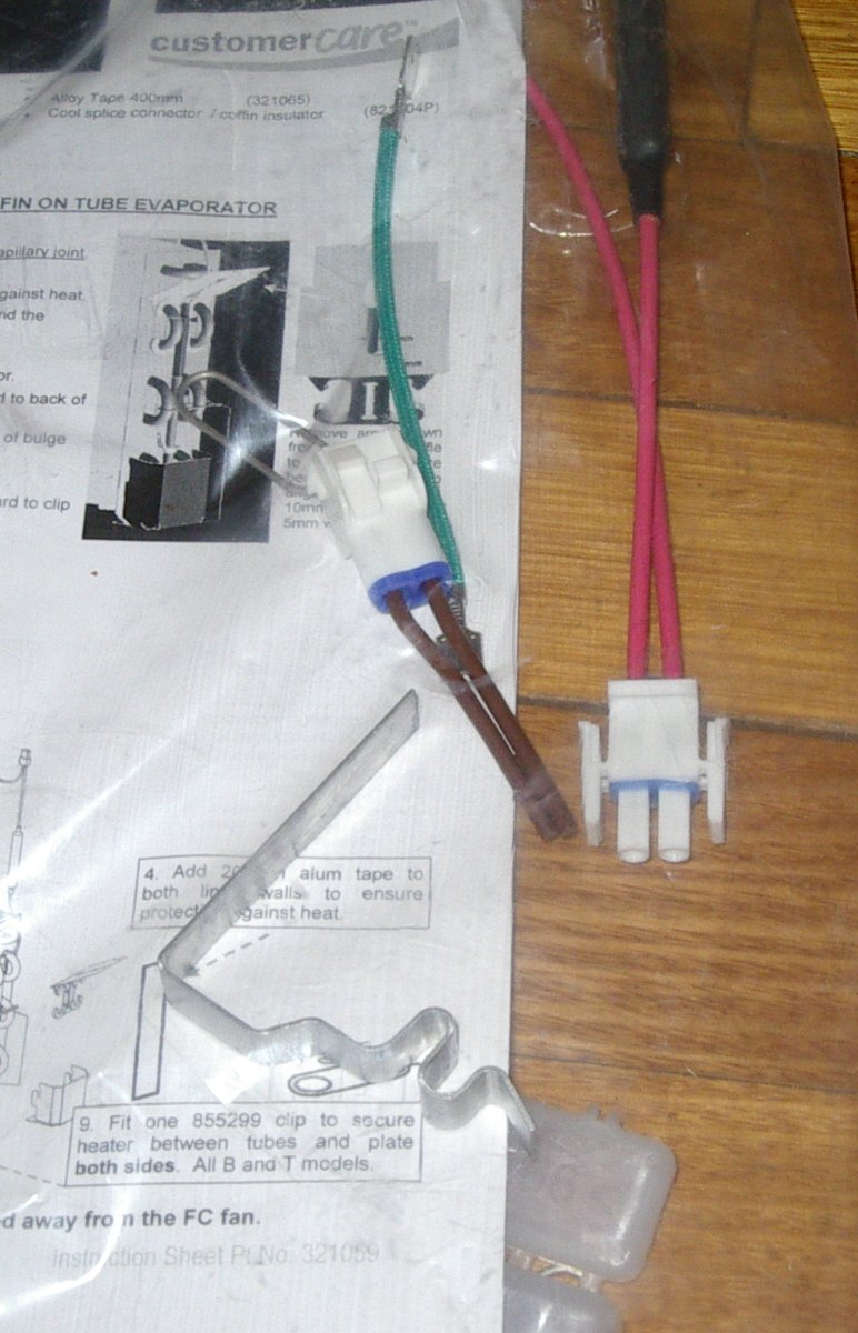Fisher & Paykel 635 Series Refrigerator and Freezer Defrost Element - Genuine Part # FP821727P Suitable for Multiple Models