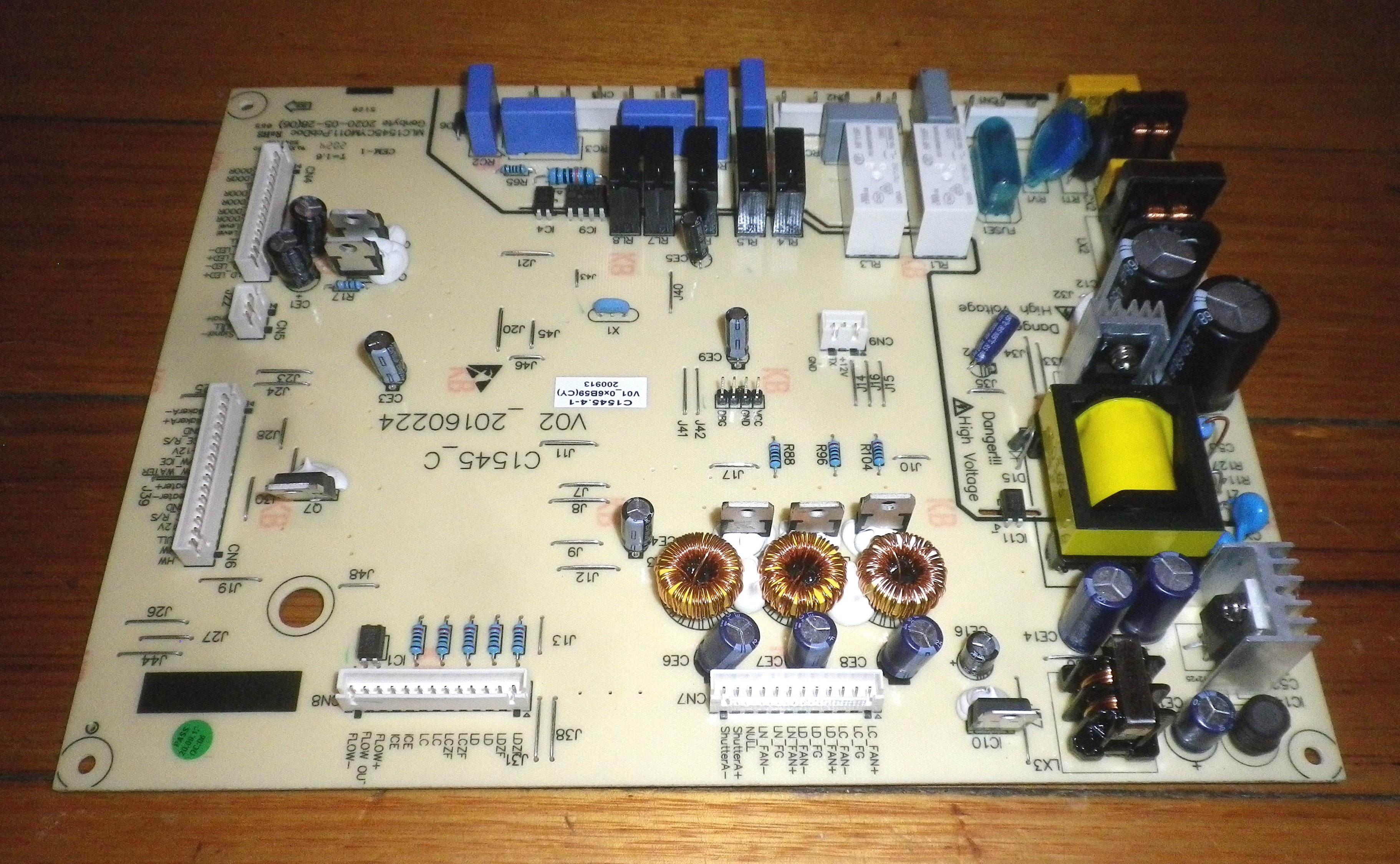 Westinghouse WSE6870SA Refrigerator Main Control Module Printed Circuit Board - Genuine Part # 890152533