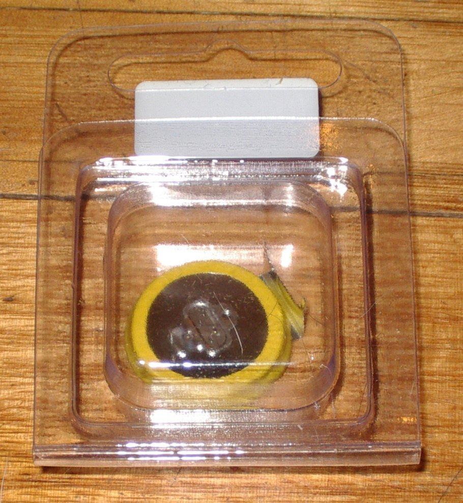 3V Lithium CR2354-1GUF Battery with Solder Tags for Horizontal PCB Mount