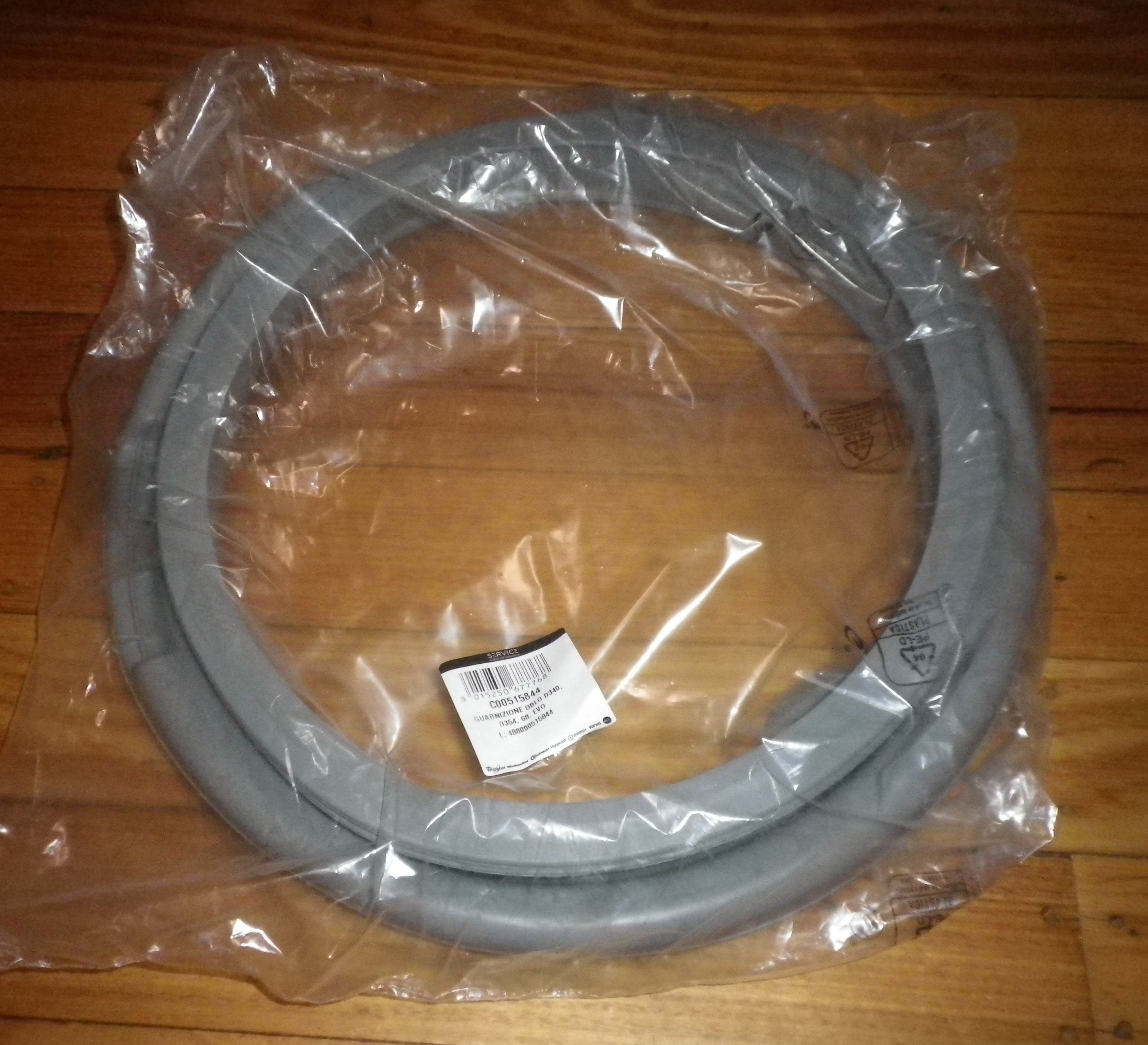 High - Quality Front Loader Door Gasket for Ariston, Whirlpool and Hotpoint Washing Machines - Replacement Part # C00515844, A515844
