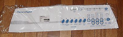 Fisher & Paykel Front Panel Decal Replacement - Suitable for GW703, GW708, GW709 Models - Part # FP479521