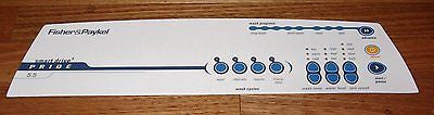 Fisher & Paykel Original MW059 Front Panel Decorative Decal - Replacement Part # FP426572P Suitable for Small Washing Machines