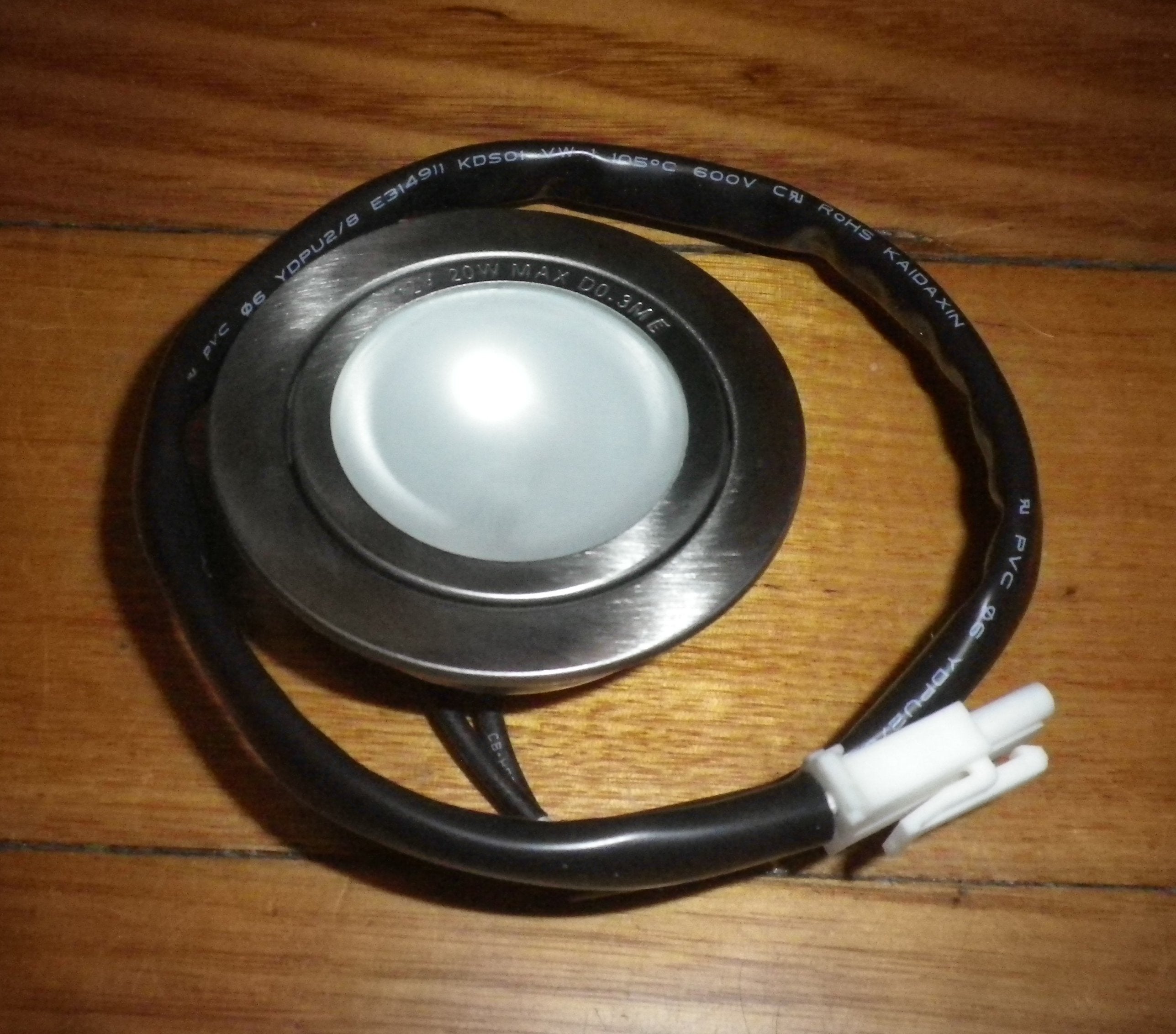 12V 20W Halogen Light Assembly for Rangehood - Part SE284