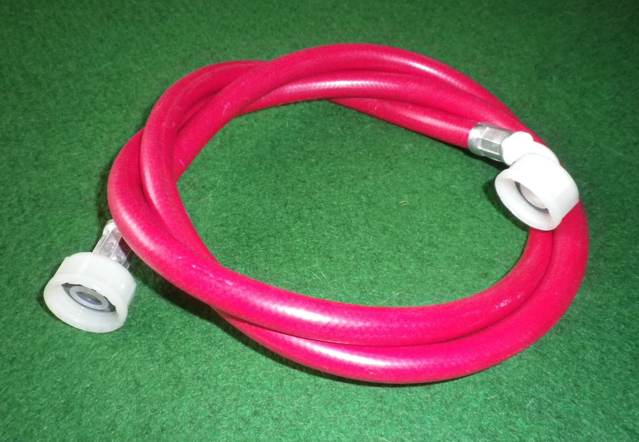 Universal Red Dual-Ended 1.5-Meter Hot Water Inlet Hose for Washing Machines - Part # UN3702