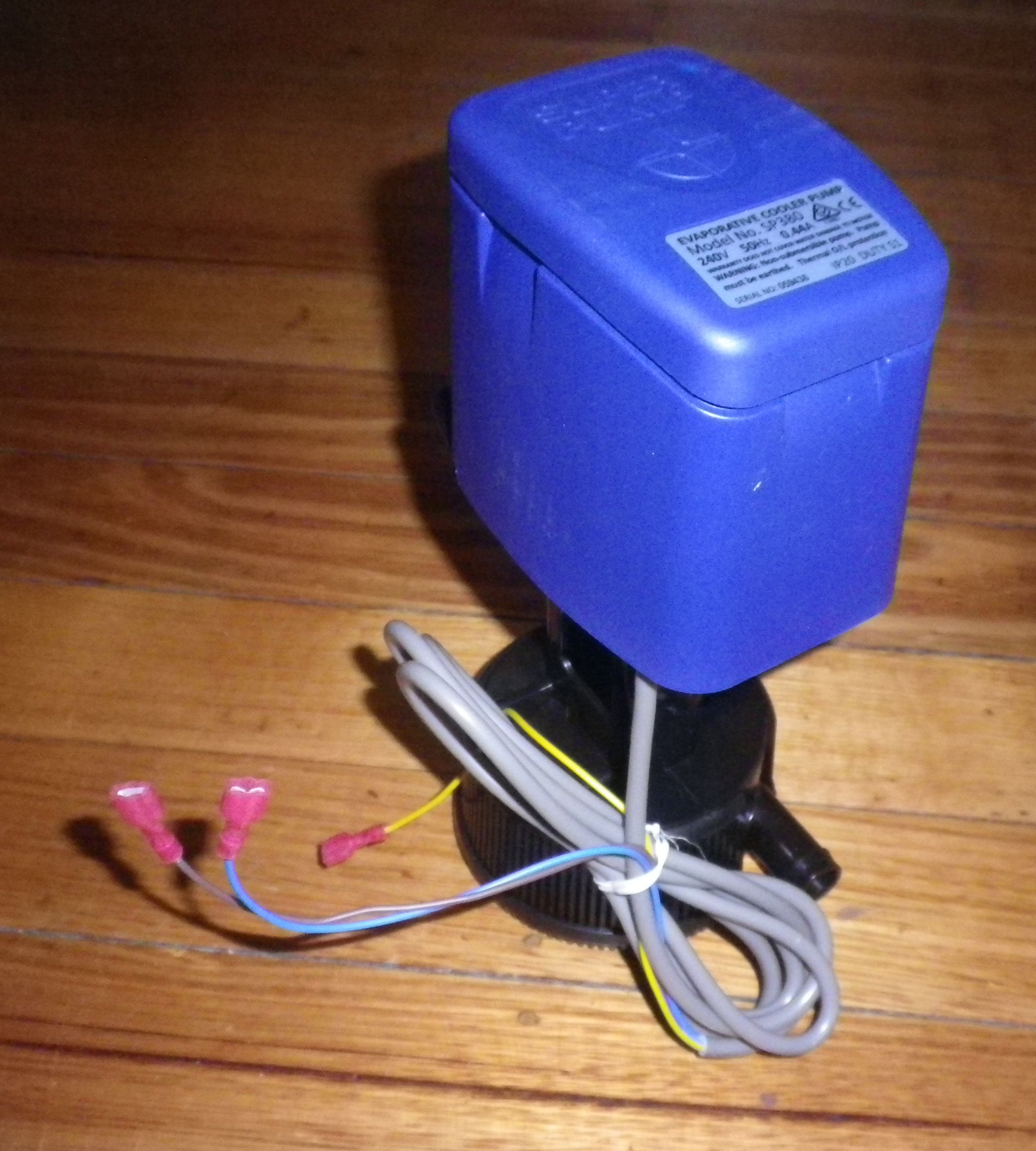 Universal SuperPump for Evaporative Coolers - High - Capacity Water Pump with 38 Litres per Minute Flow, Part # SP380