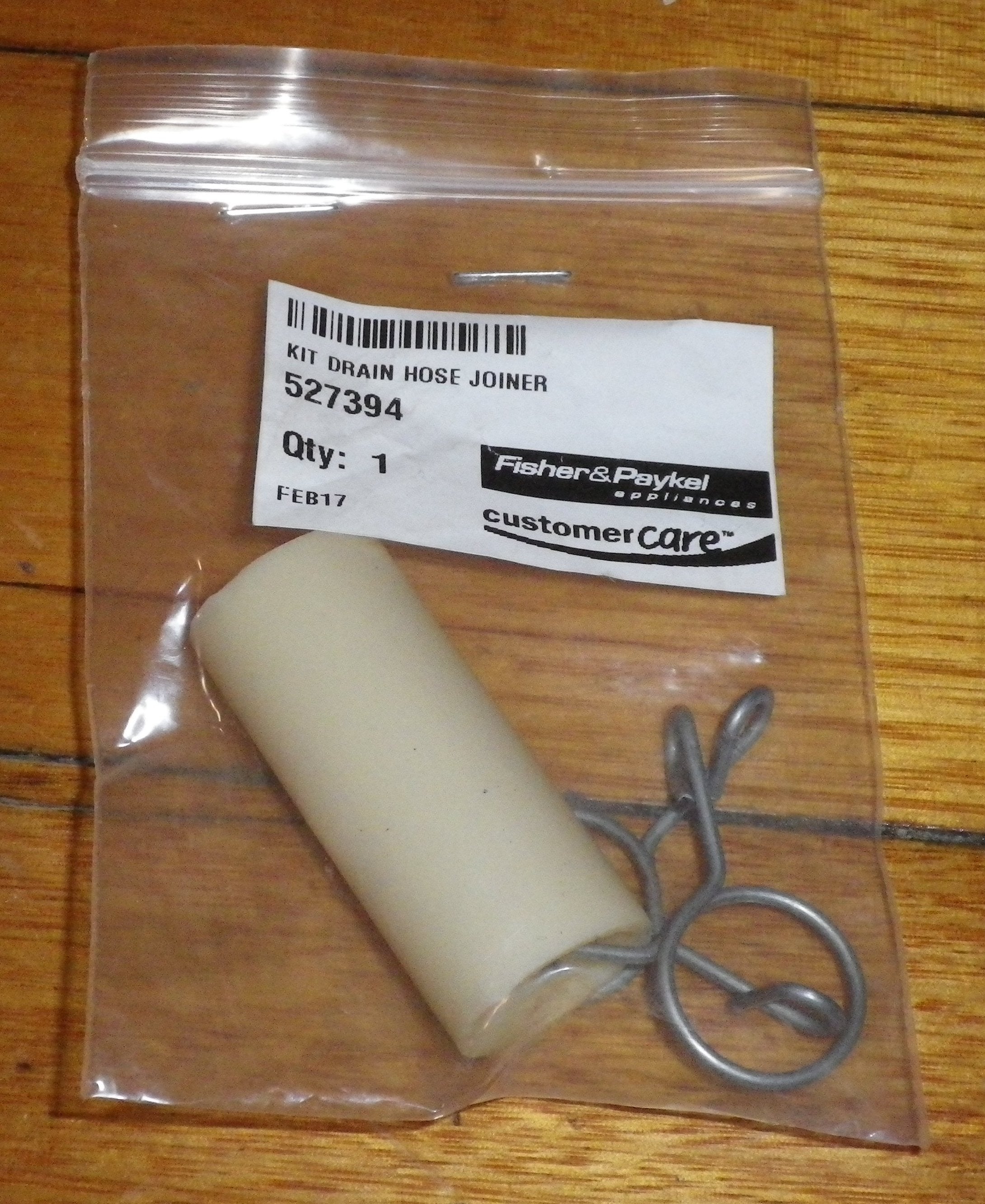 Fisher & Paykel Dishdrawer 16mm Outlet Hose Joiner Accessory - Genuine Part # FP527394, 527394