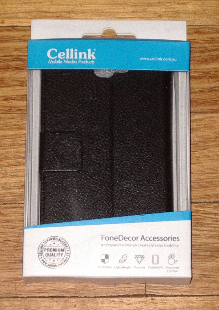 Premium Hard Leather Flip - Open Wallet - Style Case for Samsung Galaxy Note 2, Part Number ALC6492 - 102