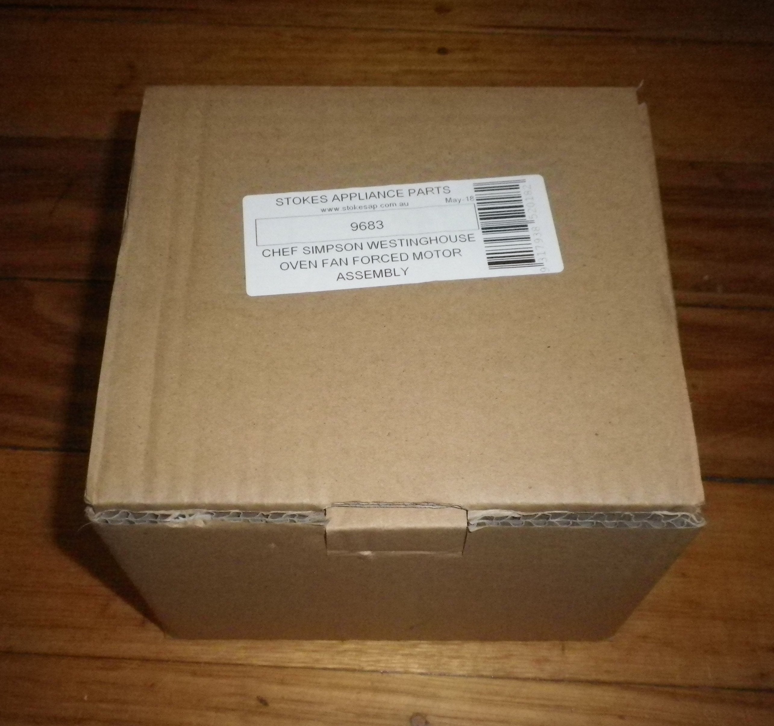 Universal Fan-Forced Oven Fan Motor Assembly with Blade and Shaft Spacer - Compatible Part # 9683 for Multiple Stove Brands