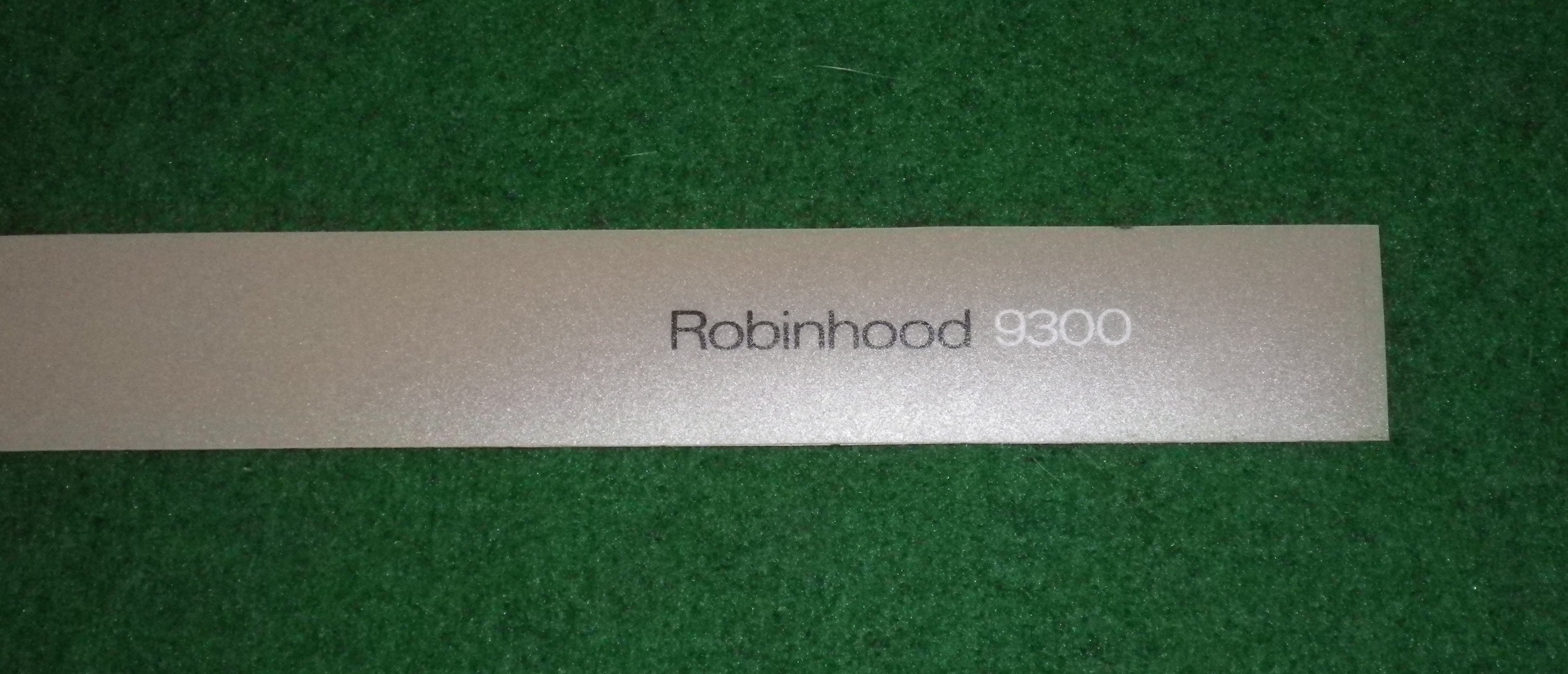 Almond Front Panel Decal for Robinhood 9300 600mm Rangehood - Part # 6225
