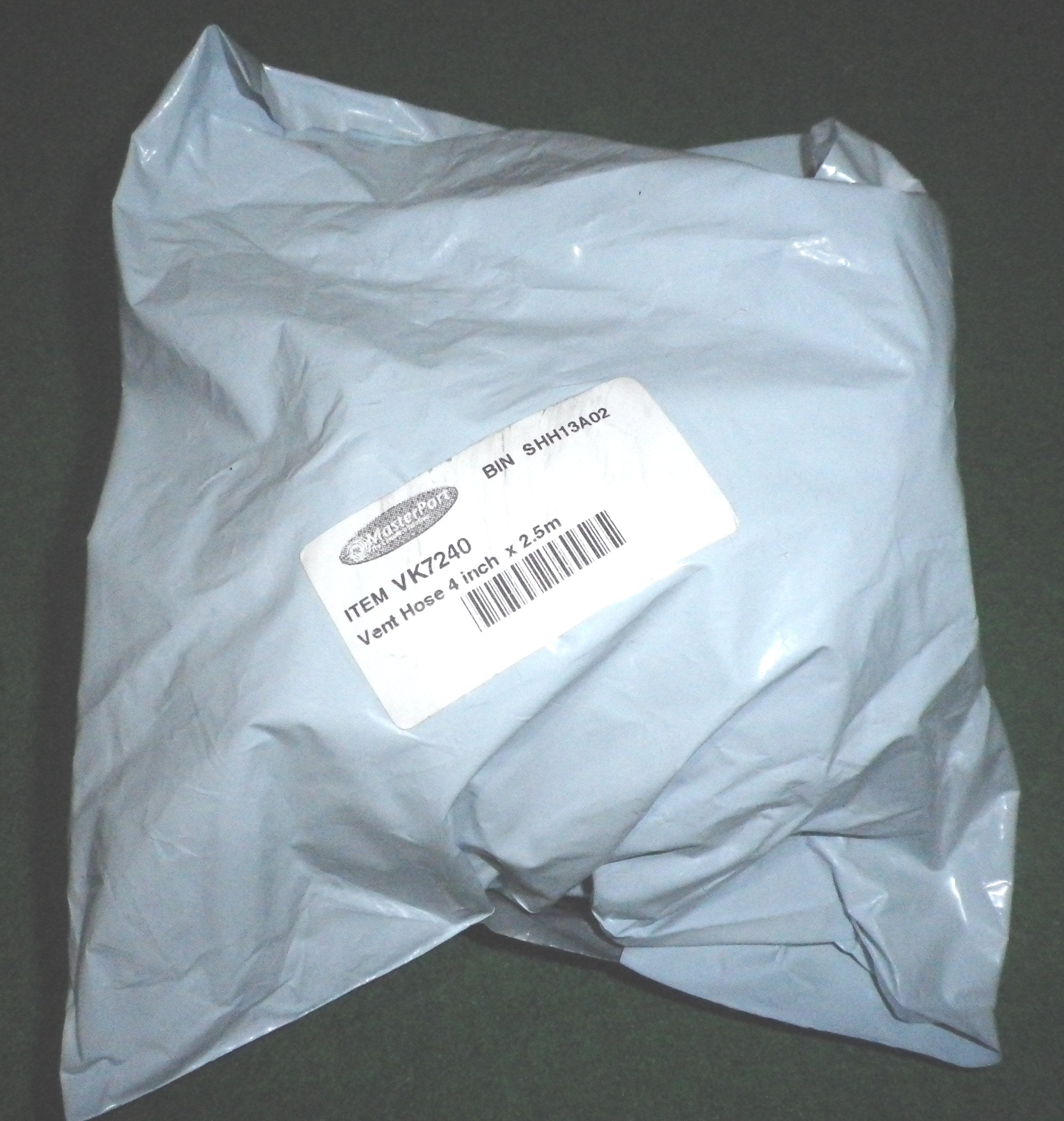 Universal 2.5 - Meter Expandable Dryer Duct Vent Hose with 100mm Diameter - Part # VK7240