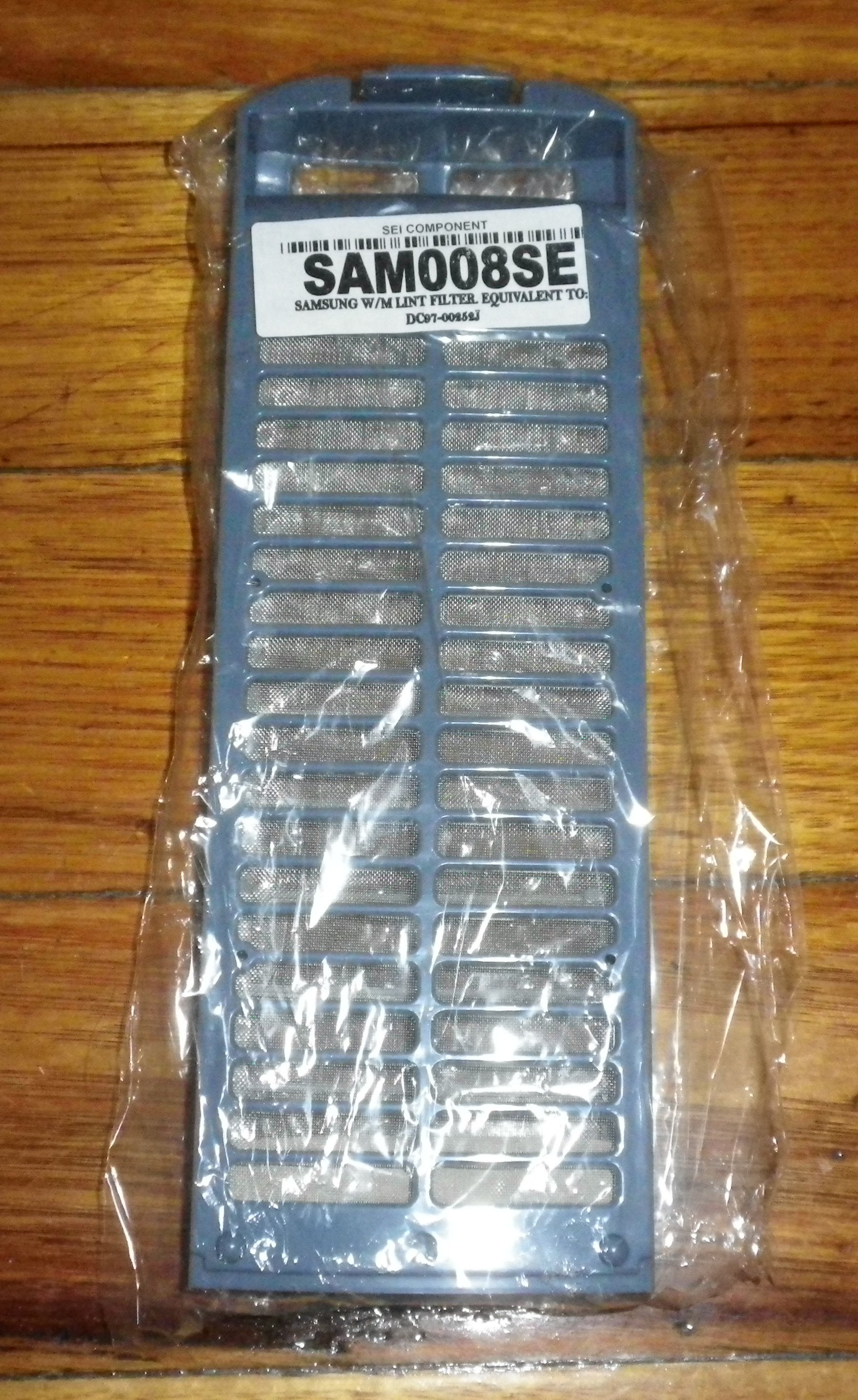 Samsung SW55, SW60, SW70, SW80, SW90 Series Washing Machine Lint Filter Replacement - Part Number SAM008SE