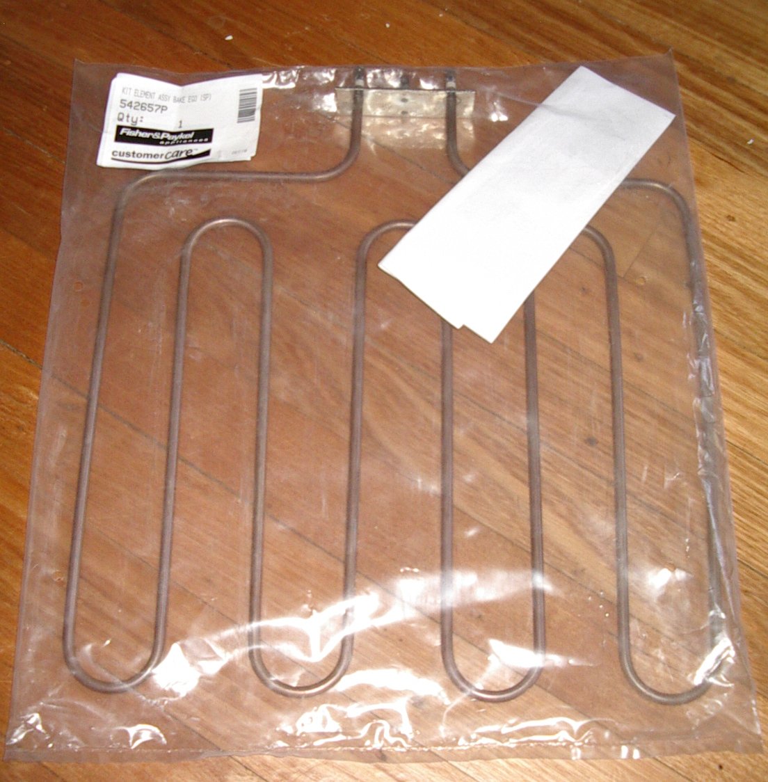 Fisher & Paykel 1300W Grill Element - Replacement Part FP542657P