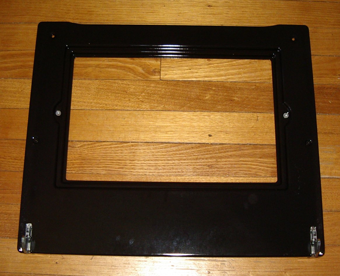 Westinghouse Oven Inner Door Panel with Hinges - Genuine Part #0038001859