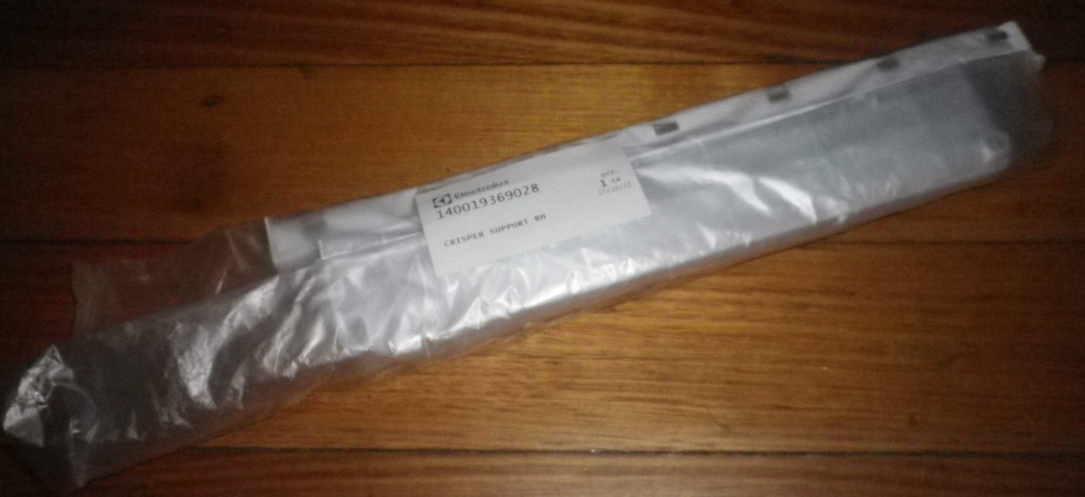 Westinghouse WBE4514SA Right - Handed Crisper Drawer Support Runner Component - Genuine Part # 140019369069