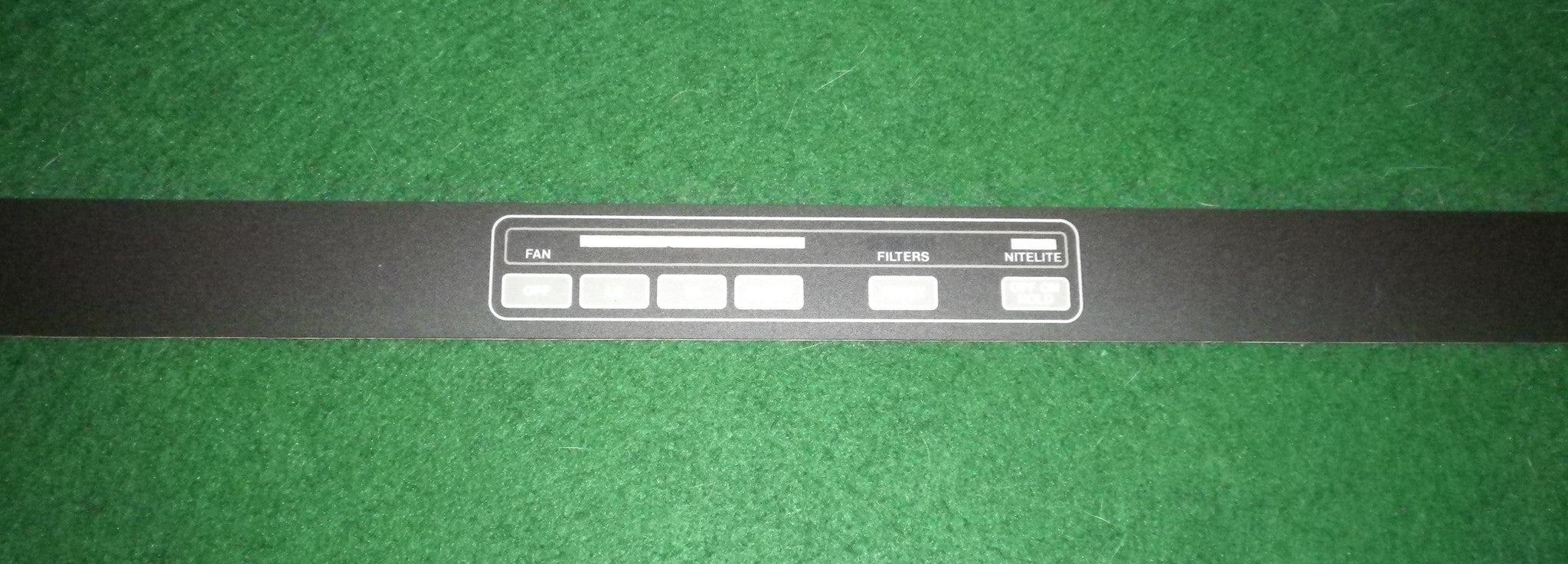 Robinhood 9300 Rangehood Decorative Dark Brown Front Panel Decal - Part Number 6241 for 1000mm Models