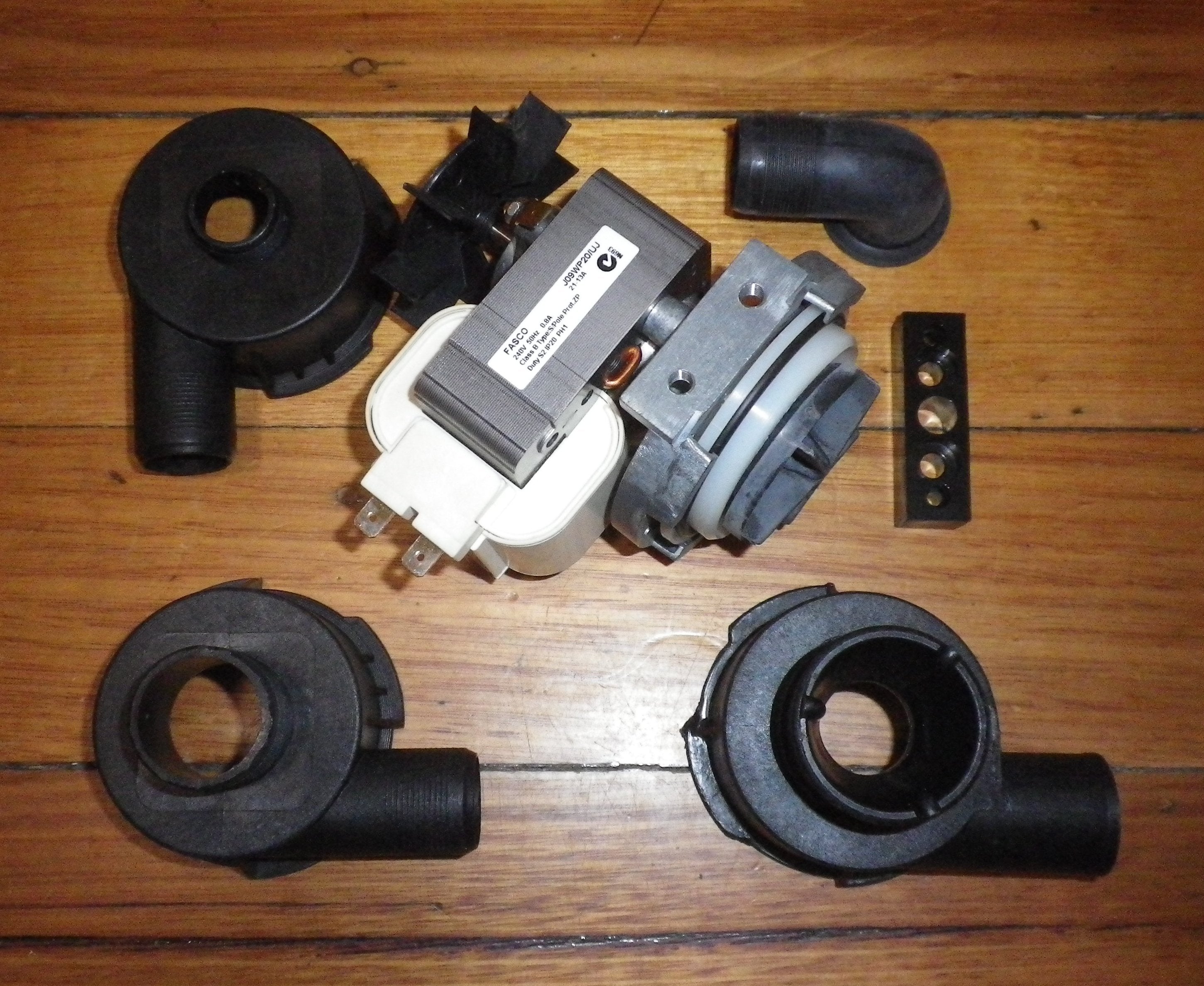 Universal Fasco Electric Pump Motor for Washing Machines - Replacement Part # UNI011