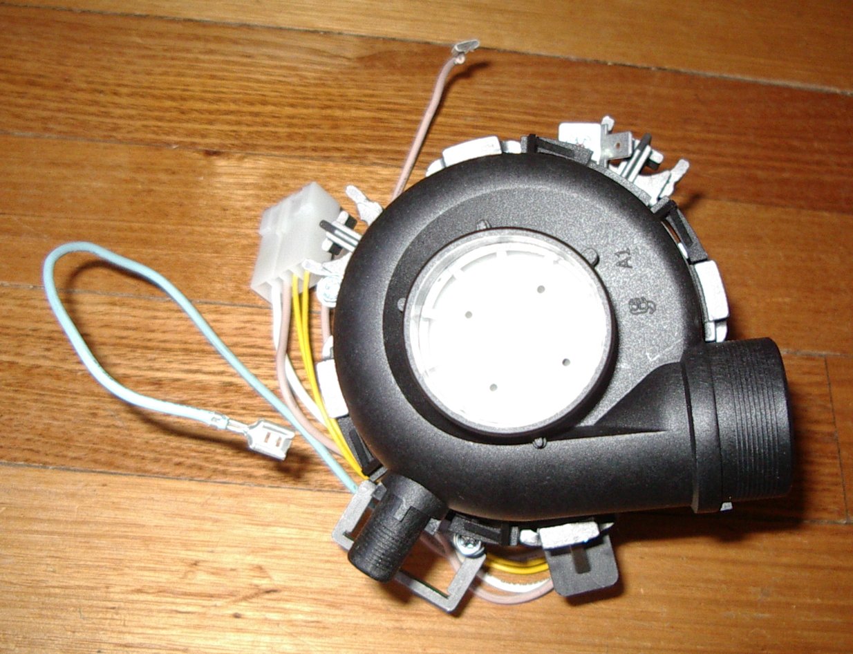 High - Performance Dishwasher Wash Pump Motor Assembly for AEG, Dishlex, Simpson, and Westinghouse - Part # 0214477037