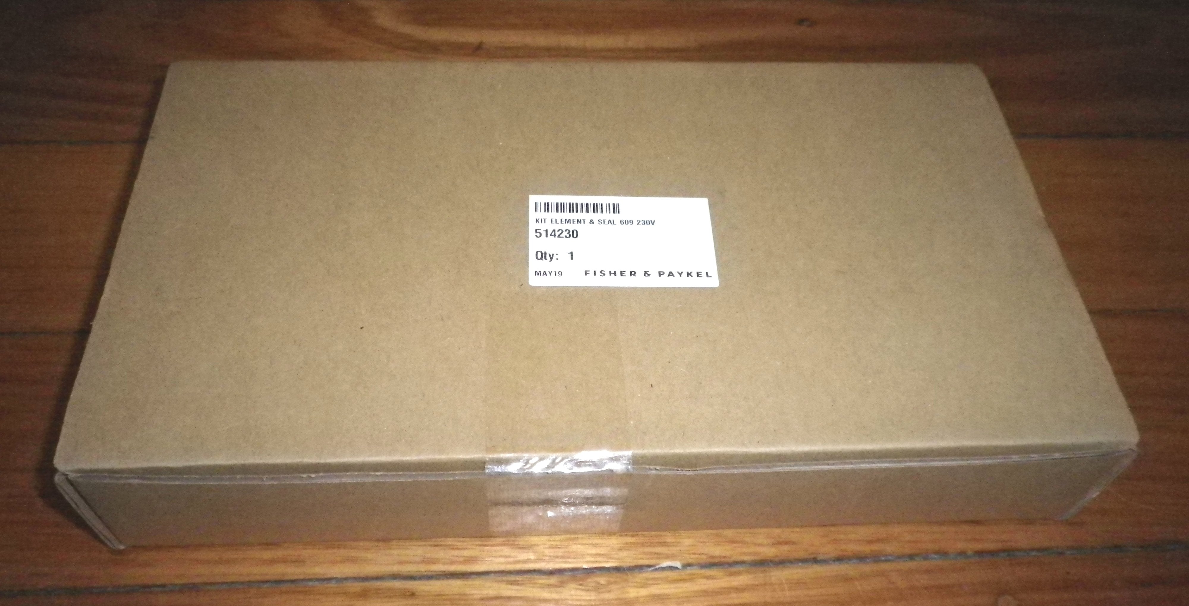Fisher & Paykel Dishdrawer DD60 Phase 9 Replacement Heater Element and Seals Assembly - Genuine Part # FP514230