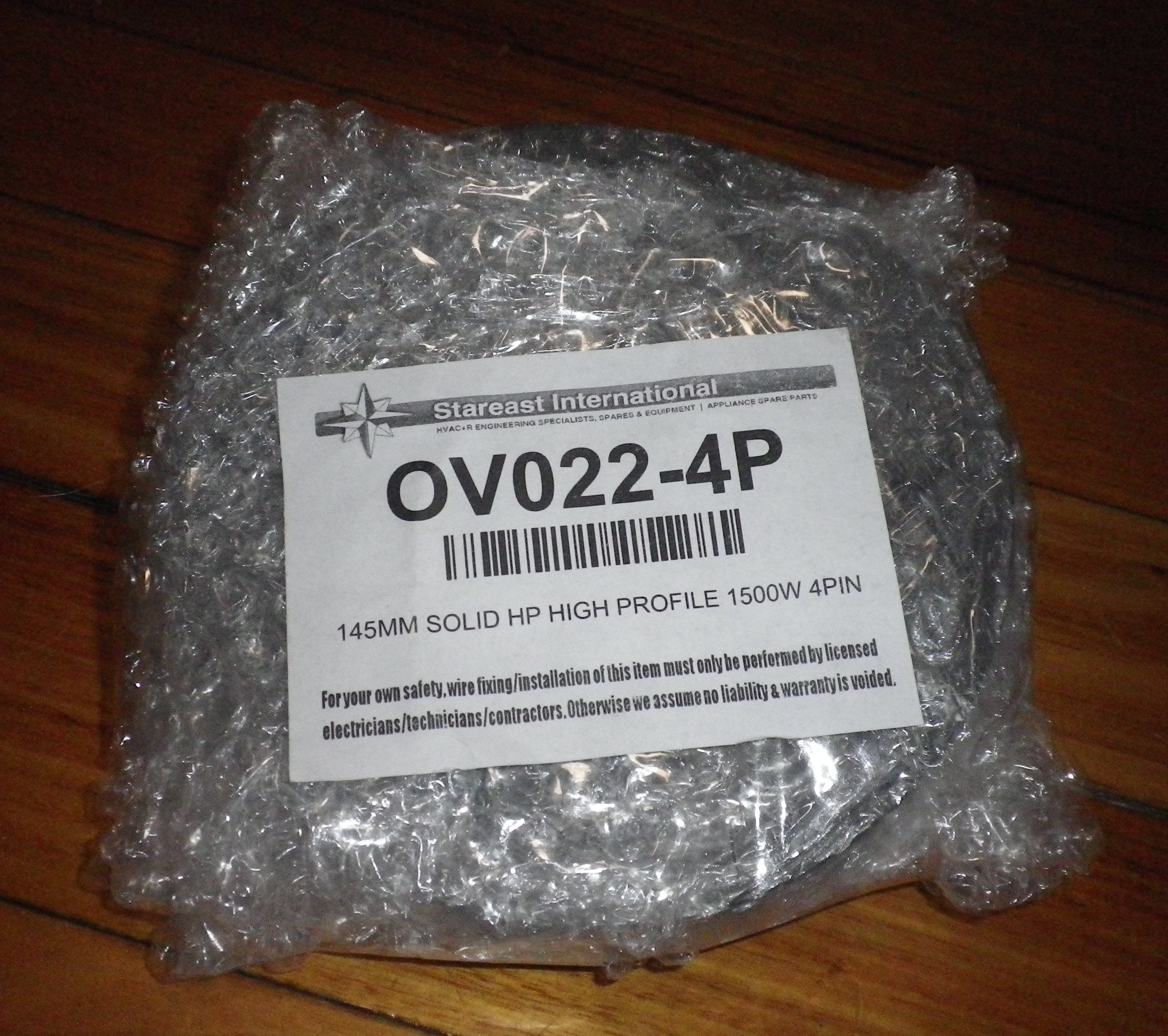 Westinghouse Chef 145mm High-Profile 1500W Solid Wire-in Hotplate - Part # OV022-4P
