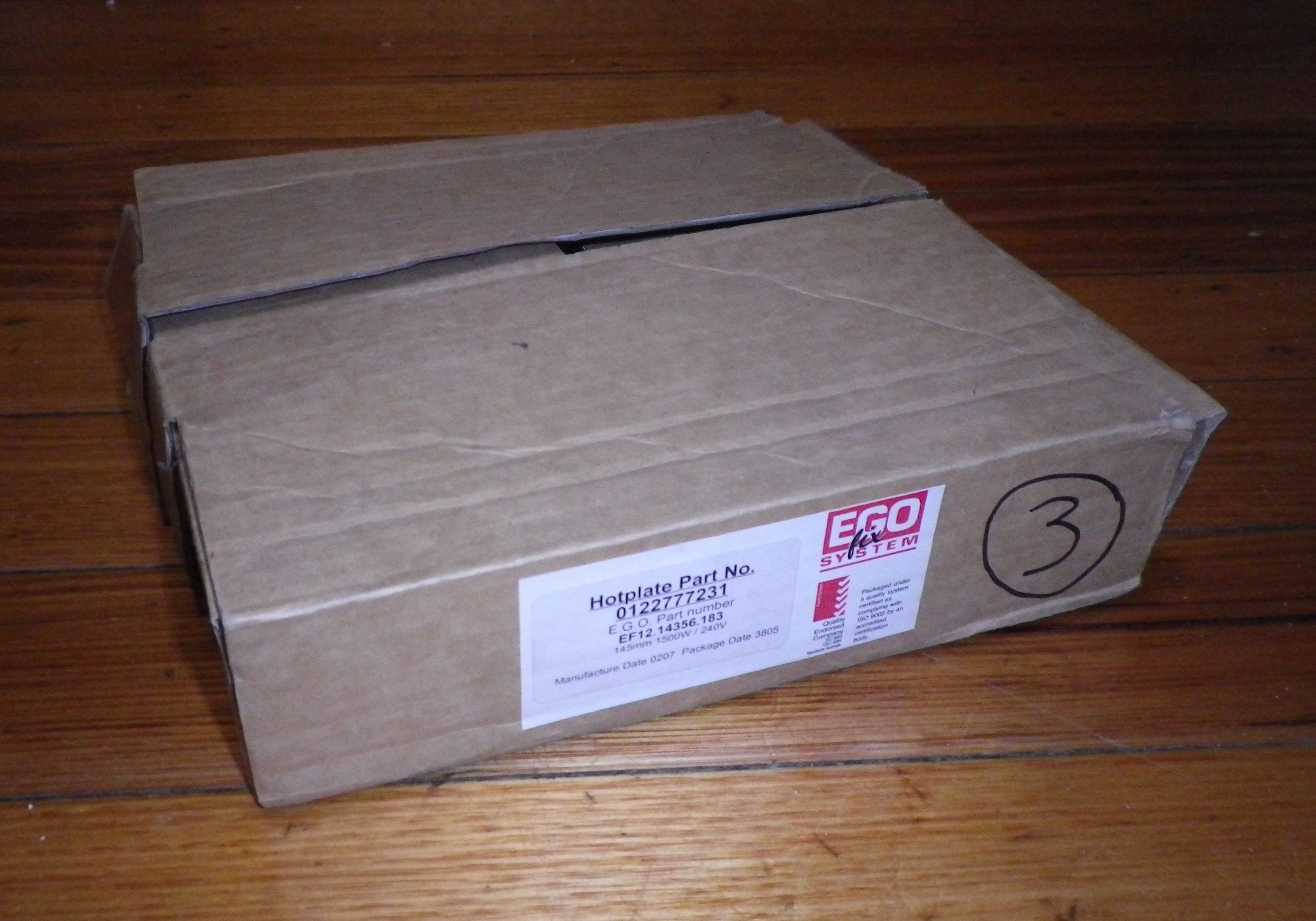 Westinghouse 145mm 1500W Chef Solid Wire-in Small Hotplate - Part # 0122777231
