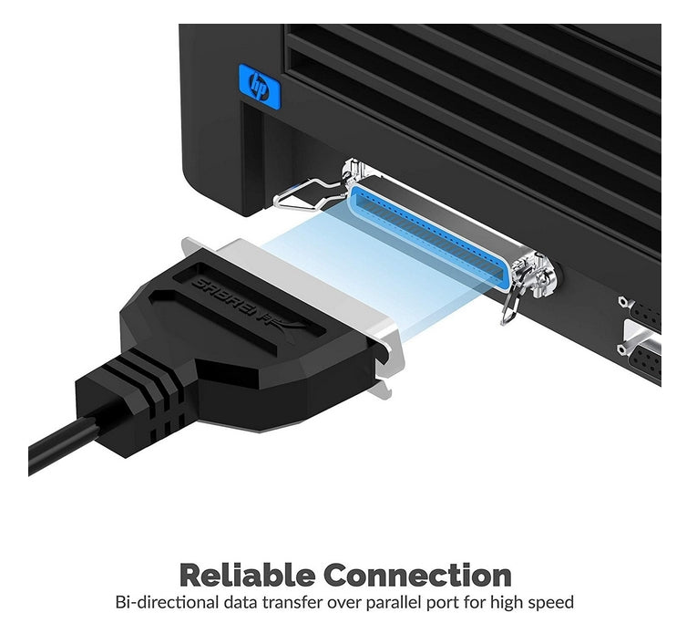 Sabrent High - Quality USB to 36 - pin Centronics Parallel Printer Conversion Cable - Model CB - CN36